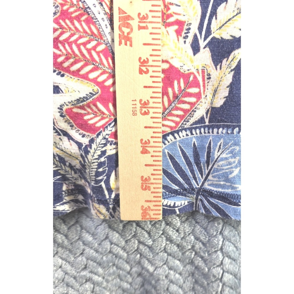 T by Talbots Womens 3XP Drawstring Waist Cap Sleeve Floral Dress Cabincore Boho - Picture 6 of 10